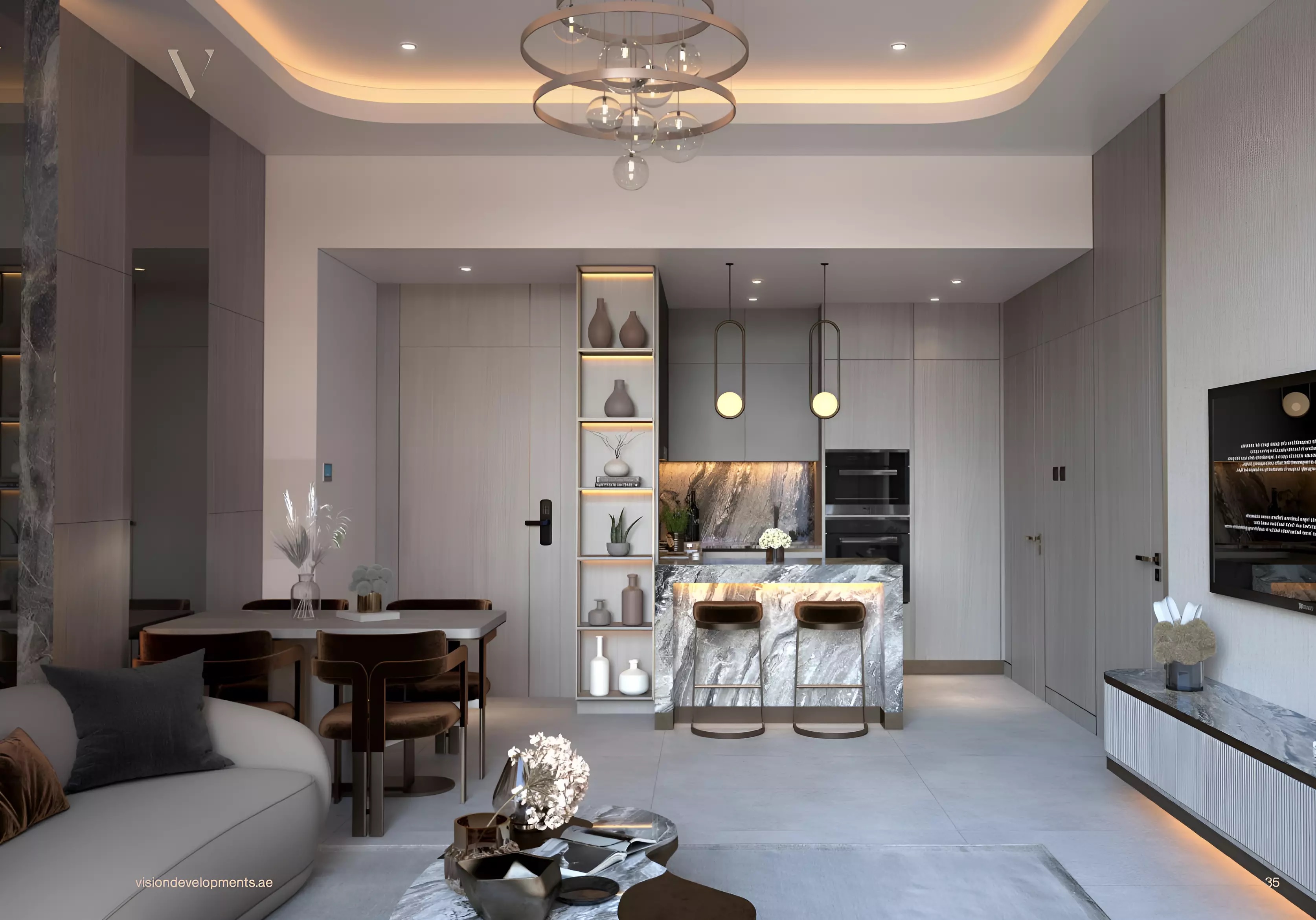 Vision Coral Apartment Interiors