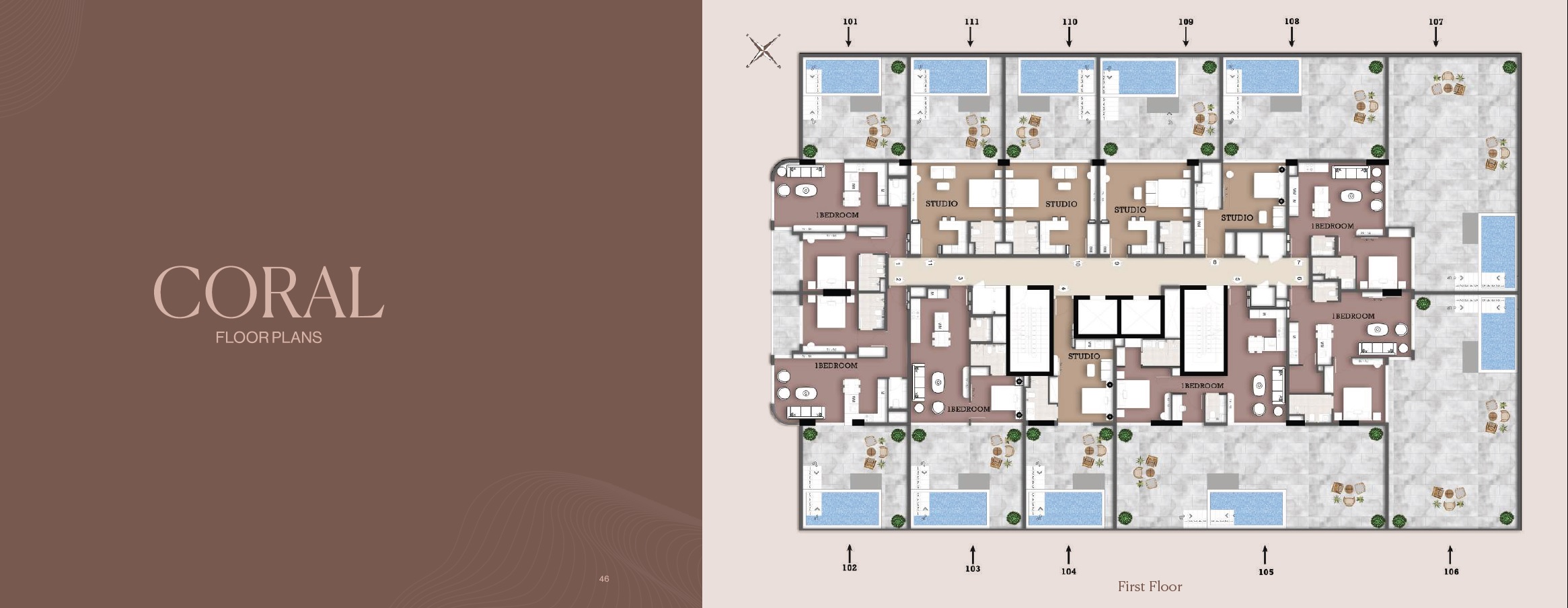 Vision Coral Floor Plans