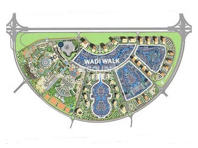 Wadi Walk Master Plan Image