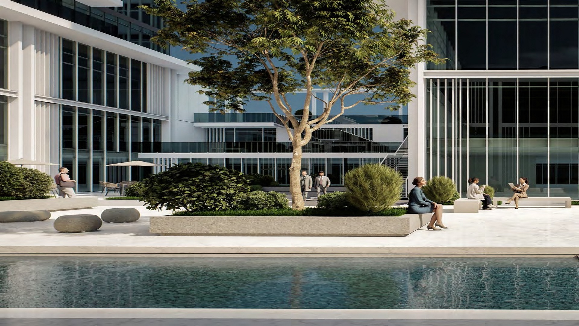 Wasl Avenue Park Towers Apartment Exteriors