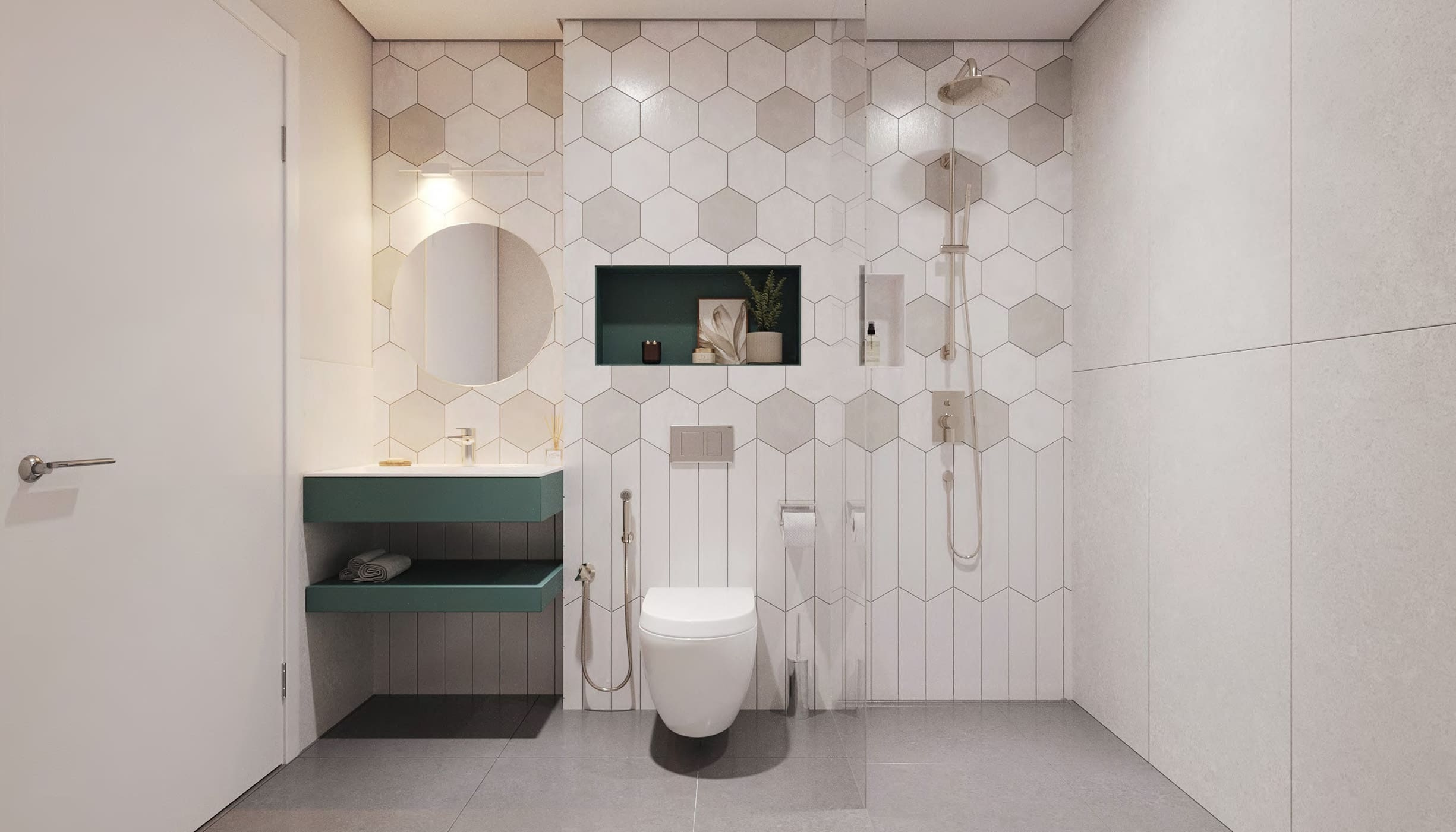 Wasl Avenue Park Towers Apartment Interiors