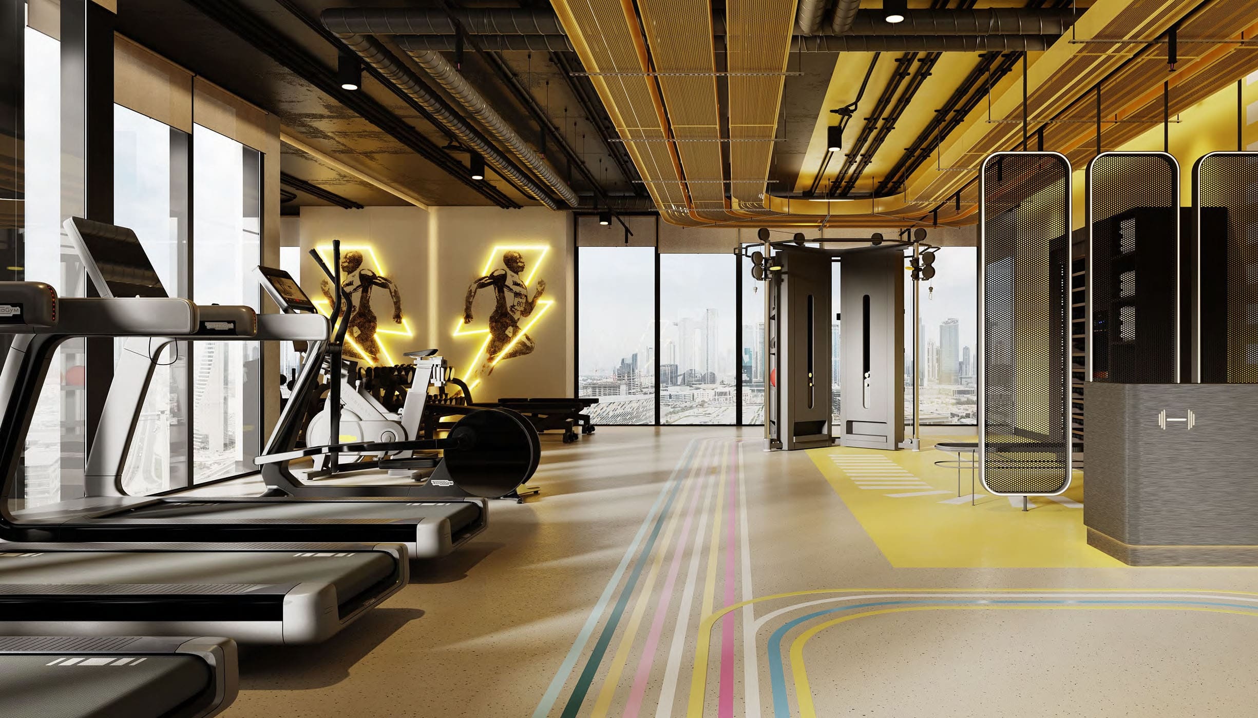 Wasl Avenue Park Towers Gymnasium Image