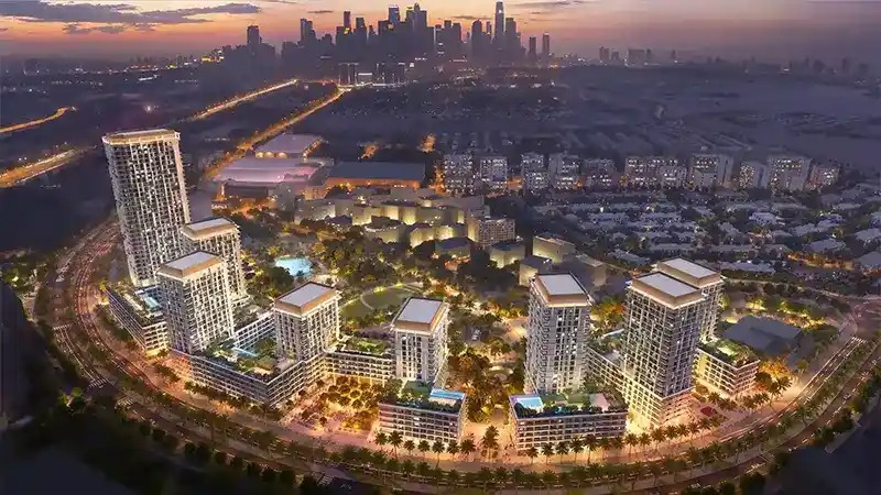 Wasl Boulevard Park Apartment Exteriors