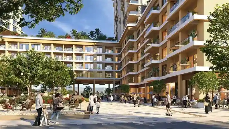 Wasl Boulevard Park Apartment Exteriors