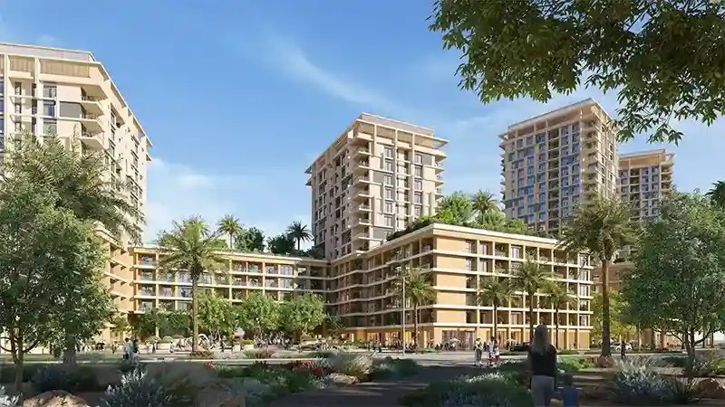 Wasl Boulevard Park Apartment Exteriors