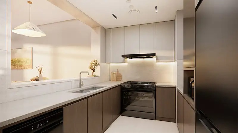 Wasl Boulevard Park Apartment Interiors