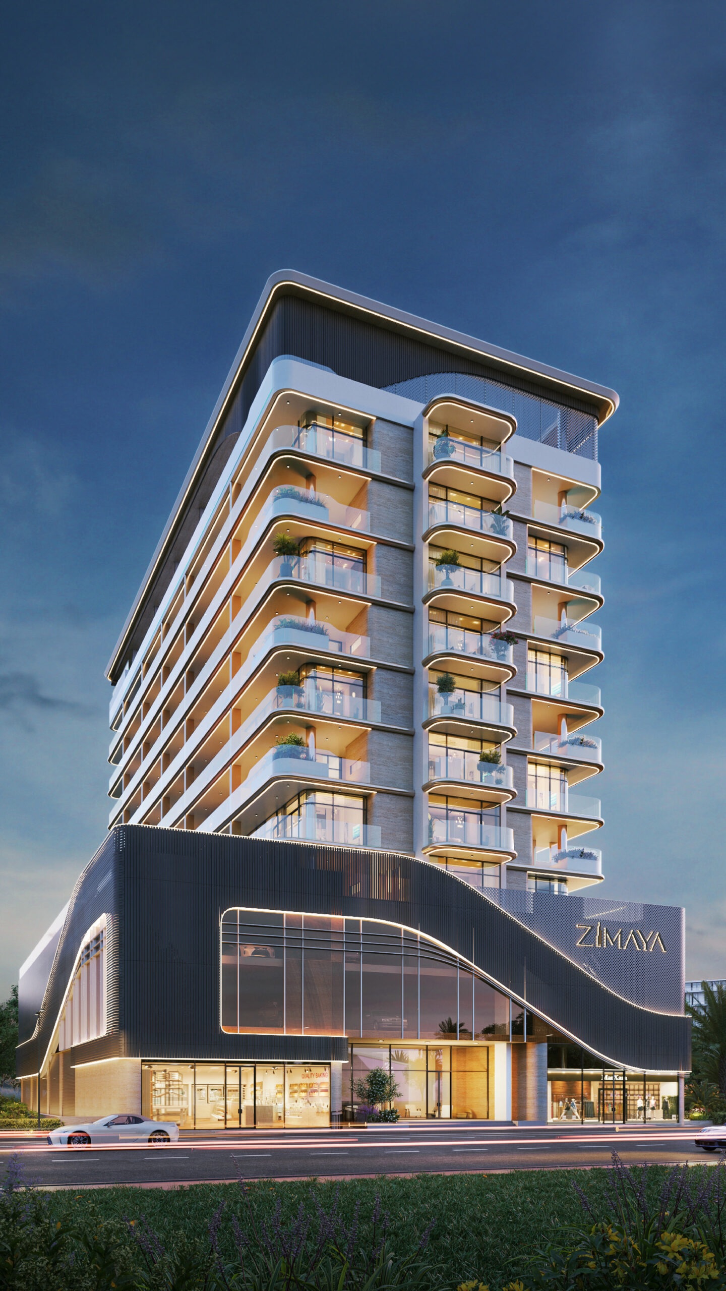 Zimaya Celeste Heights Apartment Exteriors