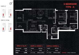 3 Beds 1552 Sq. Ft. Apartment in Danube Viewz