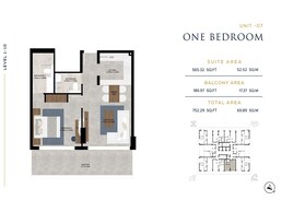 1 Bed 752 Sq. Ft. Apartment in Aark Residences