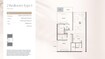 AB Bayview Boulevard 2 Beds Layout