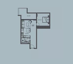 1 Bed 885 Sq. Ft. Apartment in AB Cavalier