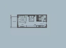 452 Sq. Ft. Studio in AB Cavalier