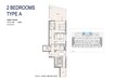 Abou Celia Residence 2 Beds Layout