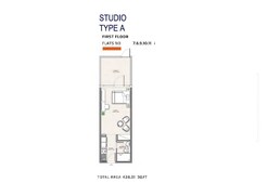438 Sq. Ft. Studio in Abou Celia Residence