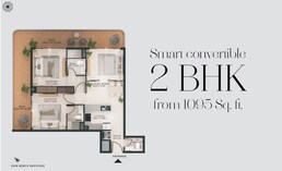 2 Beds 1095 Sq. Ft. Apartment in Acube Altair 52