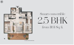 3 Beds 1161 Sq. Ft. Apartment in Acube Altair 52