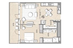 1 Bed 913 Sq. Ft. Apartment in Address Harbour Point