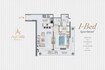 AG AUM 99 Residences 1 Bed Layout