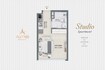 AG AUM 99 Residences Studio Layout
