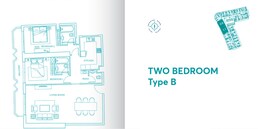 2 Beds 1647 Sq. Ft. Apartment in AG Tower Business Bay