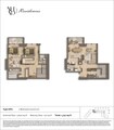 Ahad Residences 2 Beds Layout