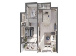 1 Bed 900 Sq. Ft. Apartment in Ahmadyar Palatium Residences