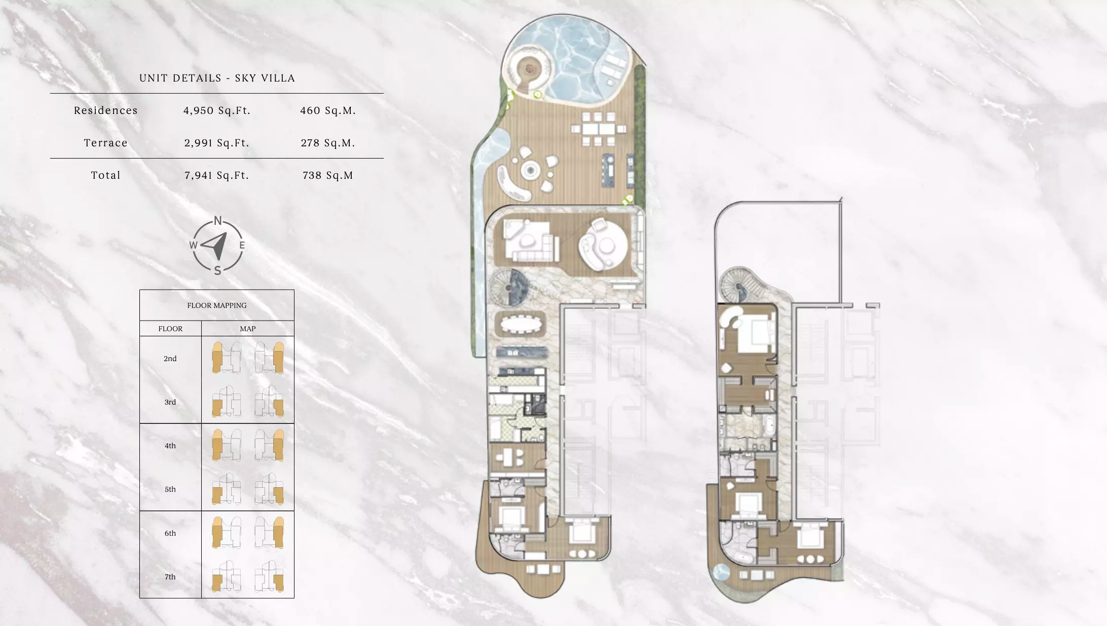 5 Beds 7941 Sq. Ft. Villa in AHS One Crescent