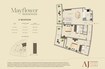 AJG Mayflower Residences 2 Beds Layout