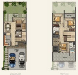 3 Beds 1698 Sq. Ft. Villa in Aknan Villas