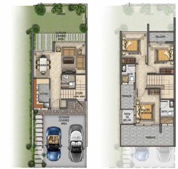 6 Beds 2999 Sq. Ft. Villa in Akoya Imagine 2