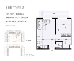 1 Bed 613 Sq. Ft. Apartment in Akshara Laya Heights
