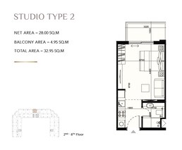 355 Sq. Ft. Studio in Akshara Laya Heights
