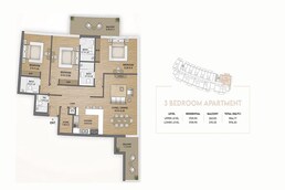 3 Beds 1976 Sq. Ft. Apartment in Al Ansari Ocean Tower