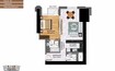 Al Habtoor Amna Tower 1 Bed Layout