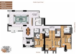 4 Beds 2942 Sq. Ft. Apartment in Al Habtoor Amna Tower
