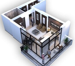 546 Sq. Ft. Studio in Al Haseen Residences