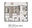 Al Mizan The Harmony 2 Beds Layout