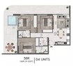 Al Mizan The Harmony 3 Beds Layout