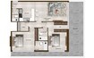 Al Sayyah Butterfly Towers 2 Beds Layout