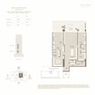 Al Seeb The Chedi Private Residences 2 Beds Layout