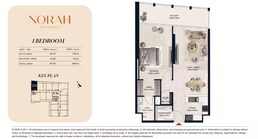 1 Bed 889 Sq. Ft. Apartment in Al Tareq Norah Residence