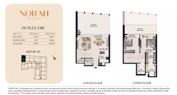 2 Beds 1674 Sq. Ft. Apartment in Al Tareq Norah Residence