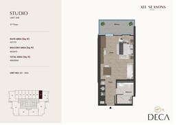 407 Sq. Ft. Studio in Al Zarooni All Seasons Residence