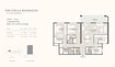 Algouta The Stella Residences 2 Beds Layout