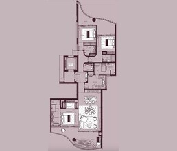 3 Beds 2834 Sq. Ft. Apartment in Alta Mr C Residences