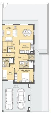 Amaranta Townhouses 2 4 Beds Layout