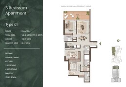 3 Beds 1727 Sq. Ft. Apartment in Amaya Residences