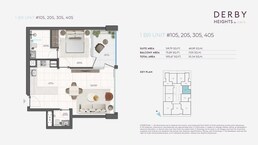 1 Bed 596 Sq. Ft. Apartment in AMIS Derby Heights