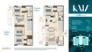 Amwaj Kaia Residences 4 Beds Layout