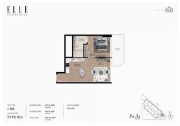 1 Bed 705 Sq. Ft. Apartment in Anax Elle Residences